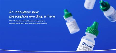 Vuity Eye Drops for Presbyopia