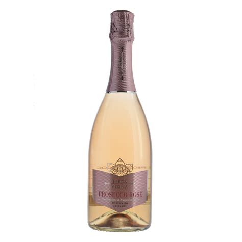 Terre Vizina Prosecco Rose Doc Brut Online Med Hjemmelevering