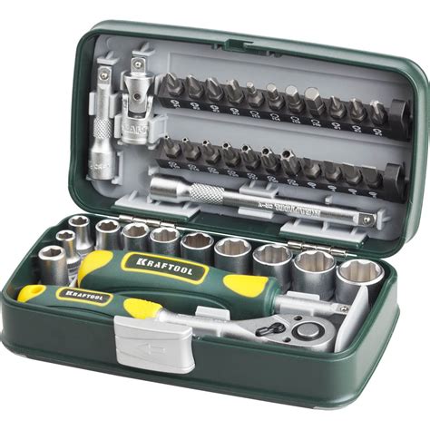 Универсальный набор инструмента KRAFTOOL Universal-38 1/4", 38 ...