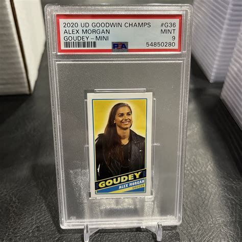 2020 Upper Deck Goodwin Champions Goudey Mini G36 Alex Morgan For