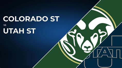 How To Watch Colorado State Rams Vs Utah State Aggies Live Stream