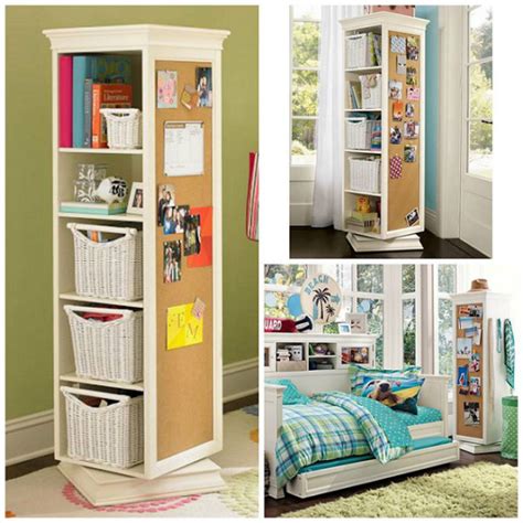 Wonderful DIY Rotating Storage Units with FREE Plan