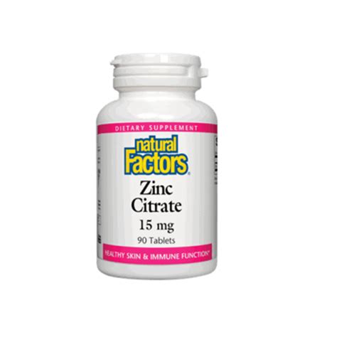 Аптека ВираZINC CITRATE/ЦИНК 15 МГ. ТАБЛЕТКИ Х 90 БР.