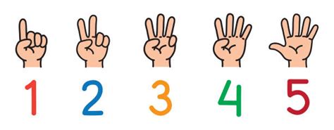 child counting stock illustrations royalty  vector graphics