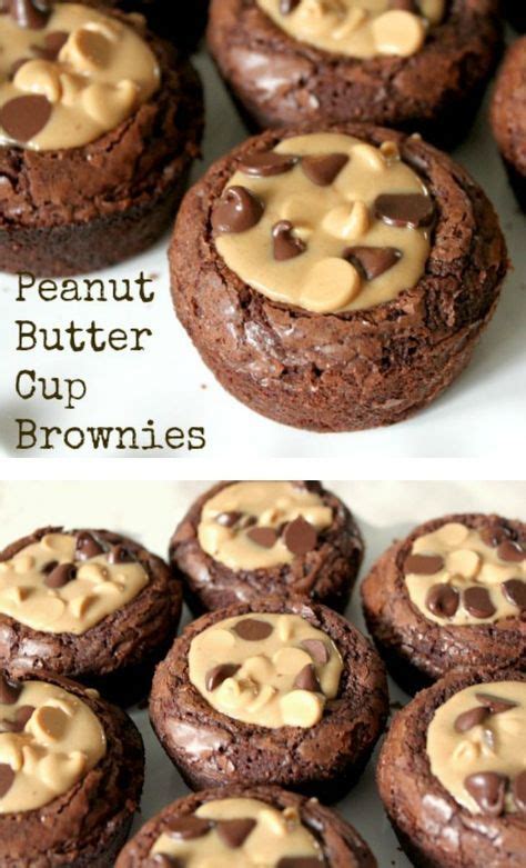 Peanut Butter Cup Brownies Peanut Butter Desserts Peanut Butter Cups