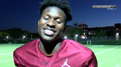 Jaden Davis Nebraska Week Post Practice Youtube