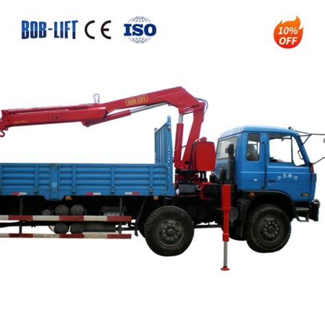 Folding Bob Lift Ton Truck Mounted Knuckle Boom Crane Sq Za Ton