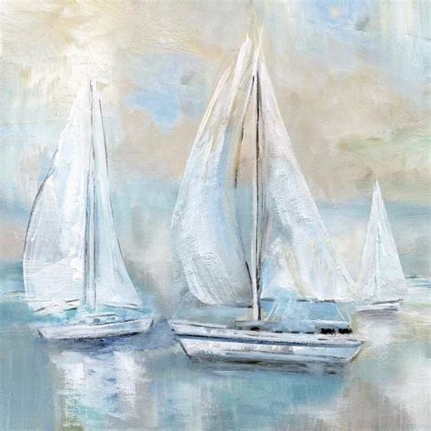 Sail Afar Canvas Artwork by Nan | iCanvas Framed Canvas Prints, Canvas Artwork, Abstract Artwork ...