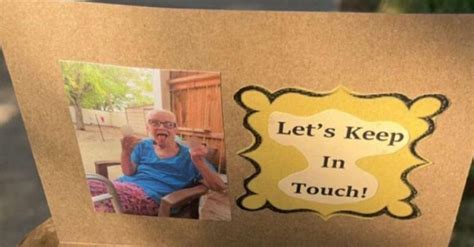 Grandma With Incredible Sense Of Humor Makes Unique Craft Before She