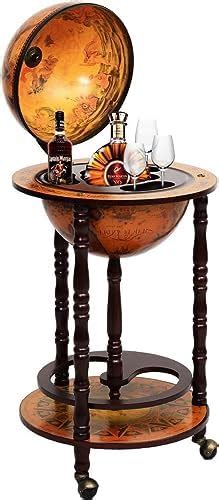 Amazon GOFLAME Wood Globe Wine Bar Stand 16th Century Italian