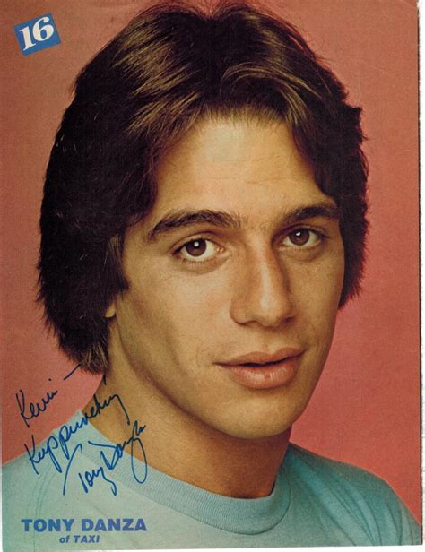 Tony Danza Hand Signed Vintage Magazine Photo