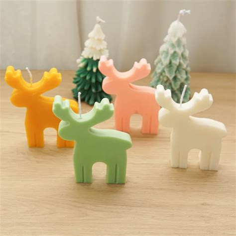 Molde De Silicona Para Velas De Navidad Herramientas Para Hacer Regalos