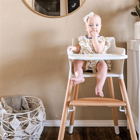 Wooden High Chair for Babies and Toddlers - Ashtonbee