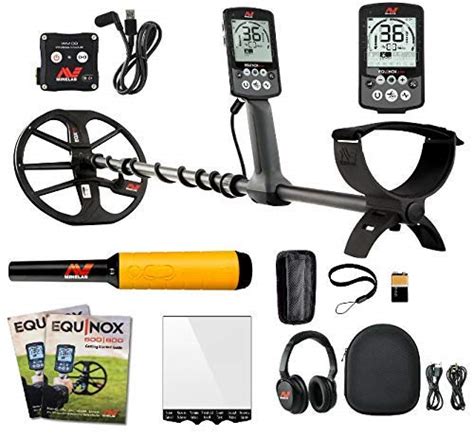 Minelab Equinox 800 Multi IQ Underwater Waterproof Metal Detector Pro