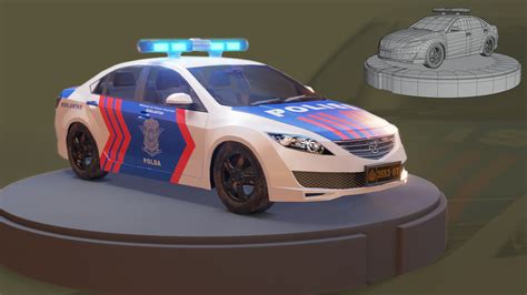 Artstation Indonesian Mazda 6 Police Cruiser