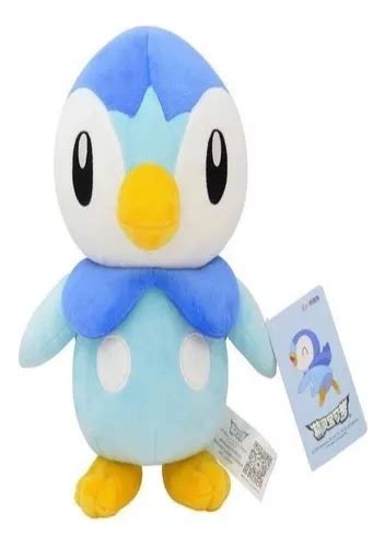 Peluche Original Pokémon Piplup 25 Cm Hipoalergénico Cuotas Sin Interés