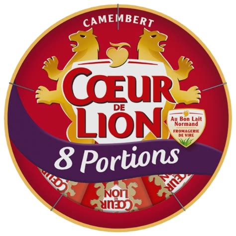 Camembert Coeur De Lion Les Portions De G Prix Carrefour