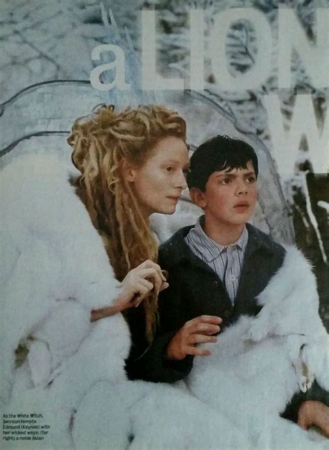 Tilda Swinton as The White Witch in "The Chronicles of Narnia" (2005 ...