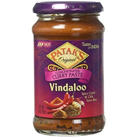 PATAKS Paste Curry Vindaloo 10 Oz