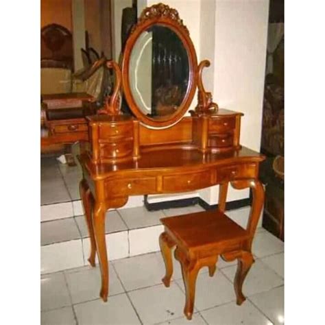 Jual Meja Rias Kartini Kayu Jati Shopee Indonesia