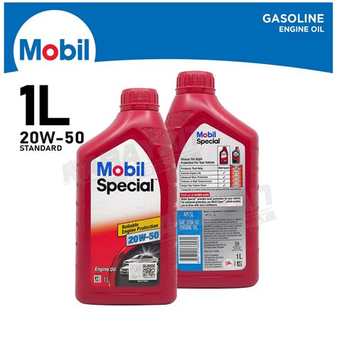 Mobil Special 20w50 Gasoline Engine Oil 1 Liter ( 20w-50 1L) | Lazada PH