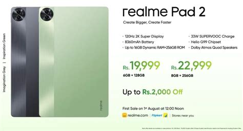 Realme Pad 2 tanıtıldı: İşte özellikleri ve fiyatı | DonanımHaber