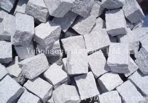 New G Light Grey Crystal White Granite Cobblestone For Wall Flooring