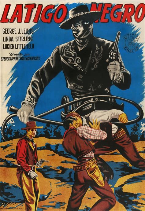 Zorro's Black Whip Original 1944 Spanish B1 Movie Poster - Posteritati ...