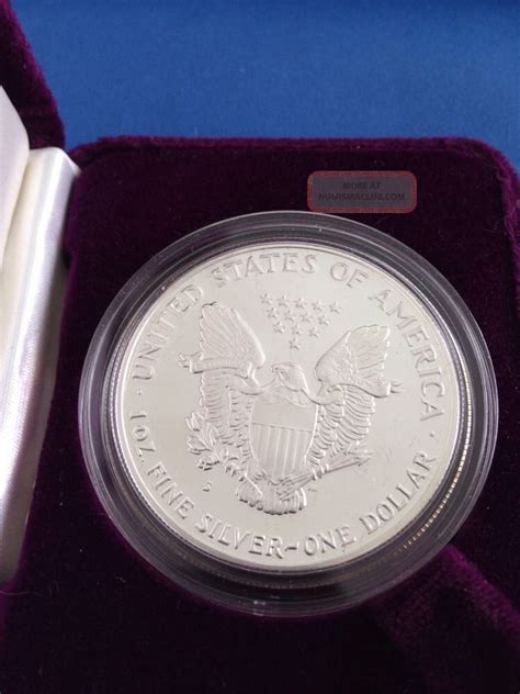 1989 Silver American Eagle One Ounce Proof Silver Bullion Coin