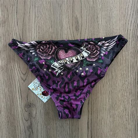 Affliction Bikini Bottom Size M L BRAND NEW Depop