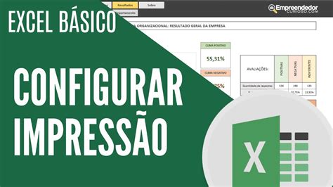 Configurar Impressão No Excel Youtube