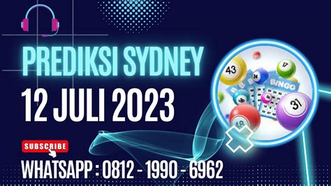 Prediksi Sydney Tanggal Juli Angka Togel Sydney Bocoran