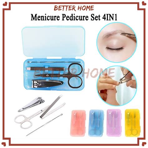 Jual Menicure Pedicure Set 4in1manicure Pedicure Alat Gunting Kuku 4