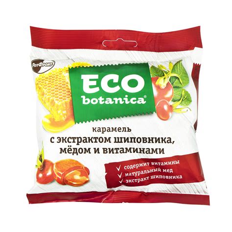Карамель Eco botanica, 150 г, в ассортименте