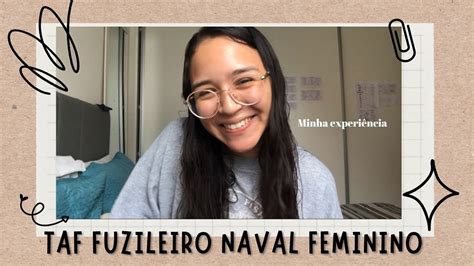 SOBRE O TAF FUZILEIRO NAVAL FEMININO 2024 YouTube