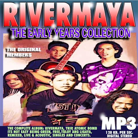 RIVERMAYA THE EARLY YEARS MP3 Music CD For PCCDROM And Compatibles