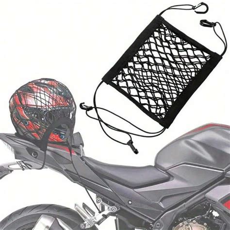 Filet De Chargement Polyvalent Pour Moto Avec Crochets Sac De