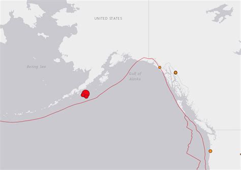 Terremoto Di Magnitudo 7 8 A Largo Dell Alaska Allarme Tsunami Open