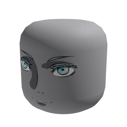 Blue Eyes Sorcerer Anime Face - Roblox