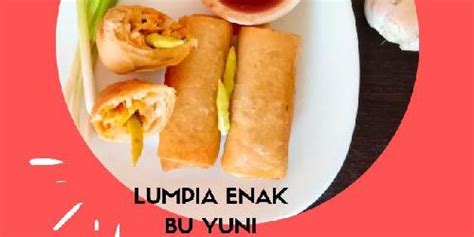 Daftar Harga Menu Delivery Lumpia Mama Lina Wonokromo Surabaya