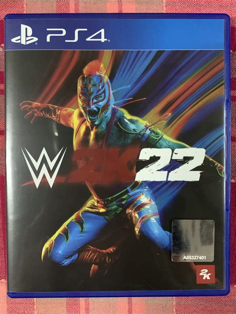 Wwe 2k22 Ps4 Video Gaming Video Games Playstation On Carousell