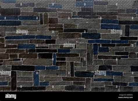 Stone wall background, texture of masonry with processing in Photoshop ...