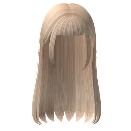 Blonde Modern Hime Cut Hair Roblox Item Rolimon S