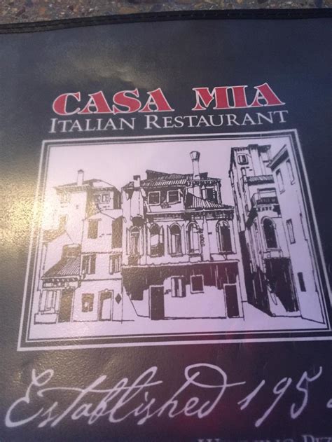 Casa Mia Menu Reviews And Photos 716 Plum St Se Olympia Wa 98501