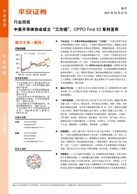 电子设备 2021 03 07 付强、徐勇 平安证券 无