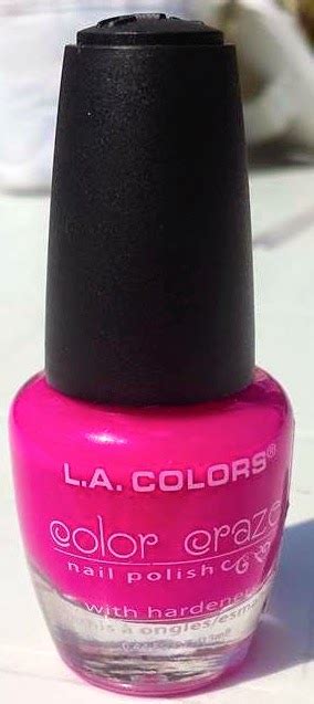 Lush And Lavish Review La Colors Color Craze Nail Polish In Electra