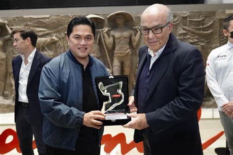 Jumpa Dorna Sports Erick Thohir Janji Sirkuit Mandalika Bakal Lebih