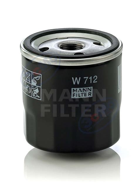 Фильтр масляный (MANN) W 712/95 (W 712/92) VAG в магазине Эсмо. Купить ...