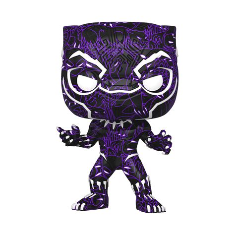 Buy Pop Artist Series Black Panther With Pop Protector At Funko