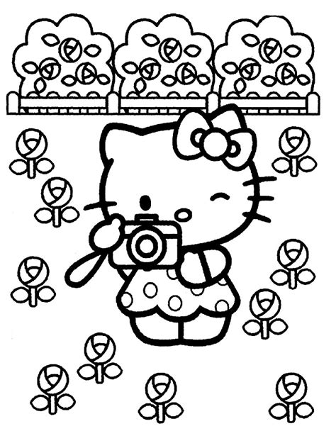 Dibujos Para Colorear Y Imprimir De Hello Kitty Dibujos Para Colorear Y Pintar